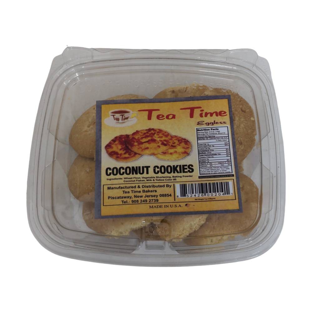 TEA TIME COCONUT COOKIES 7 OZ