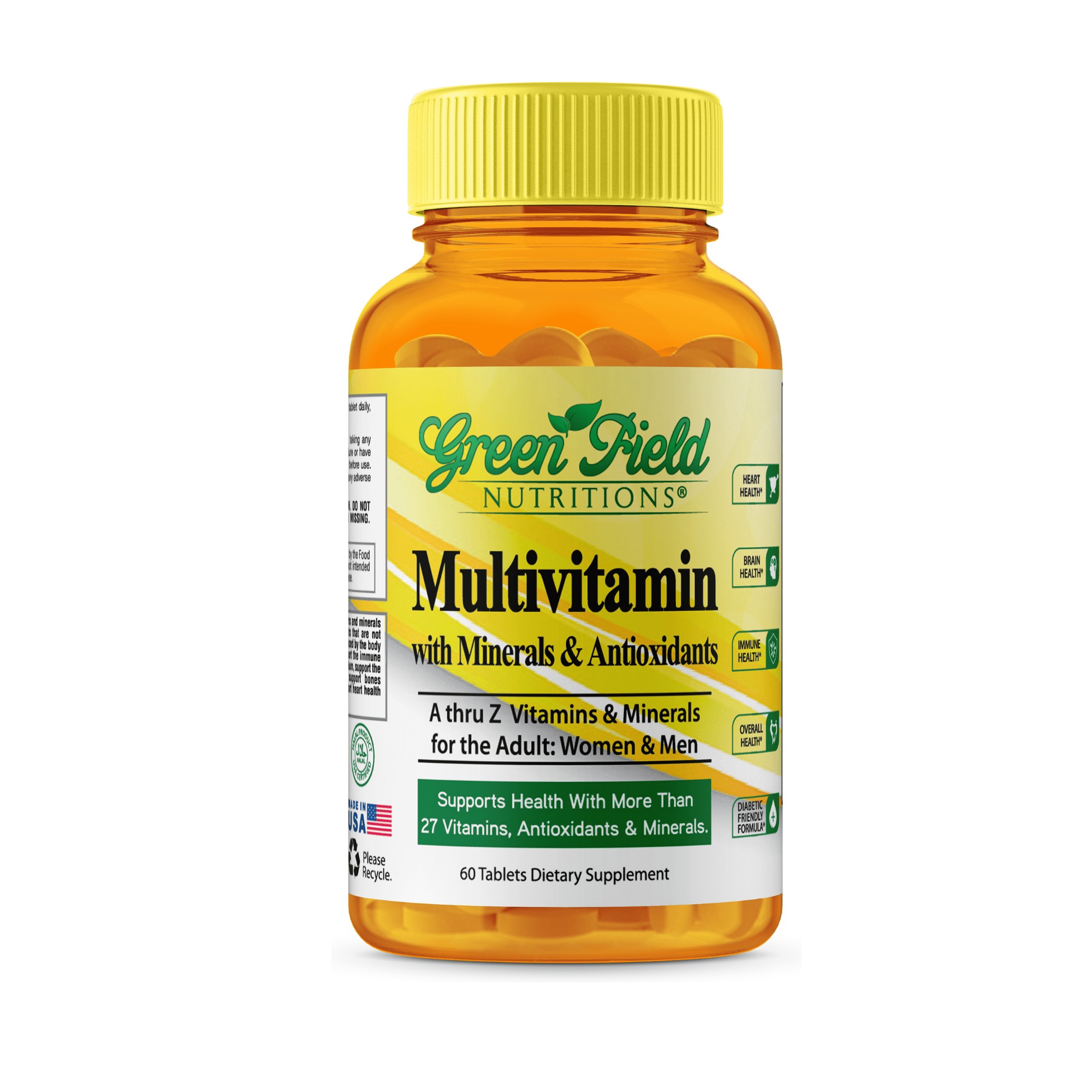 GREEN FIELD Multi 60 Count
