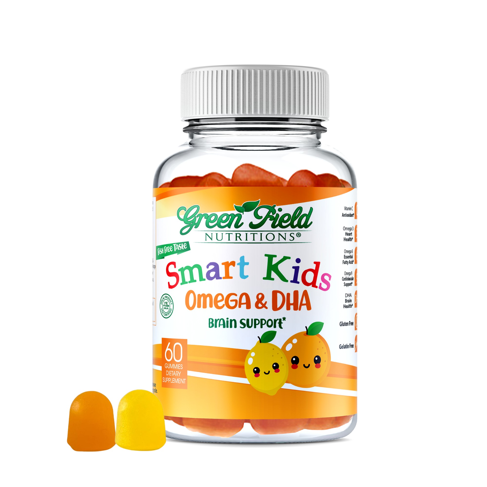 Greenfield Nutritions Smart Kids 60 PCS