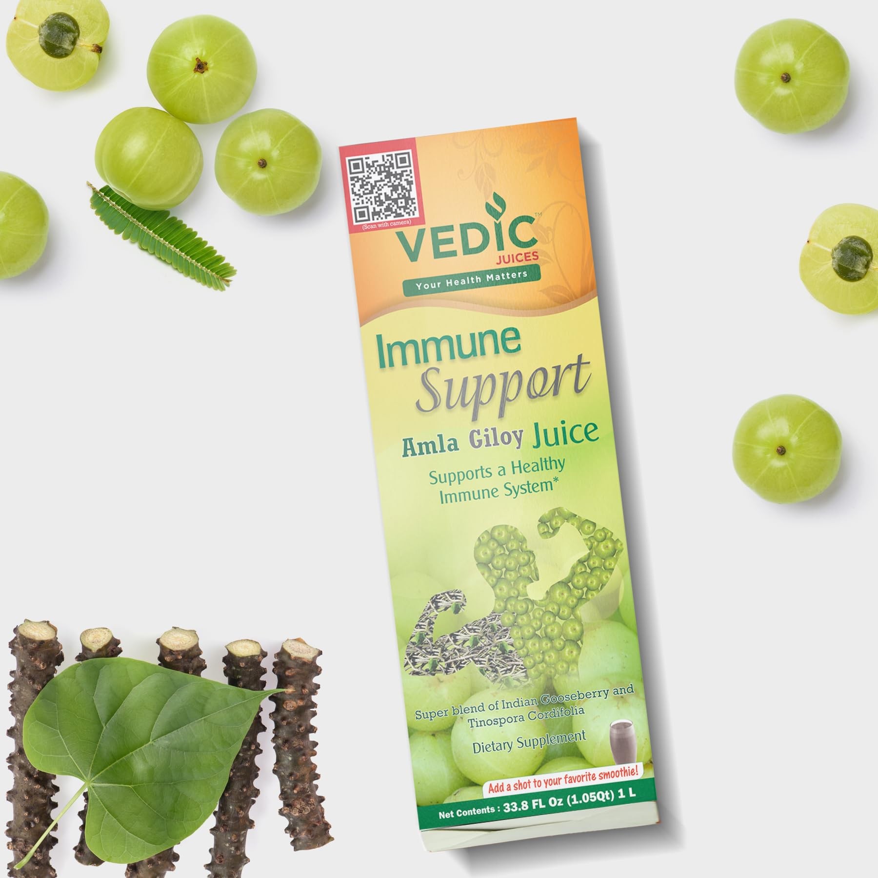 VEDIC AMLA GILOY JUICE 1 LTR