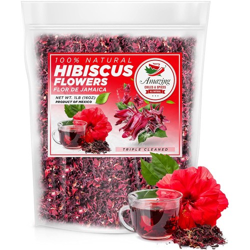 HIBISCUS FLOWERS 16 OZ