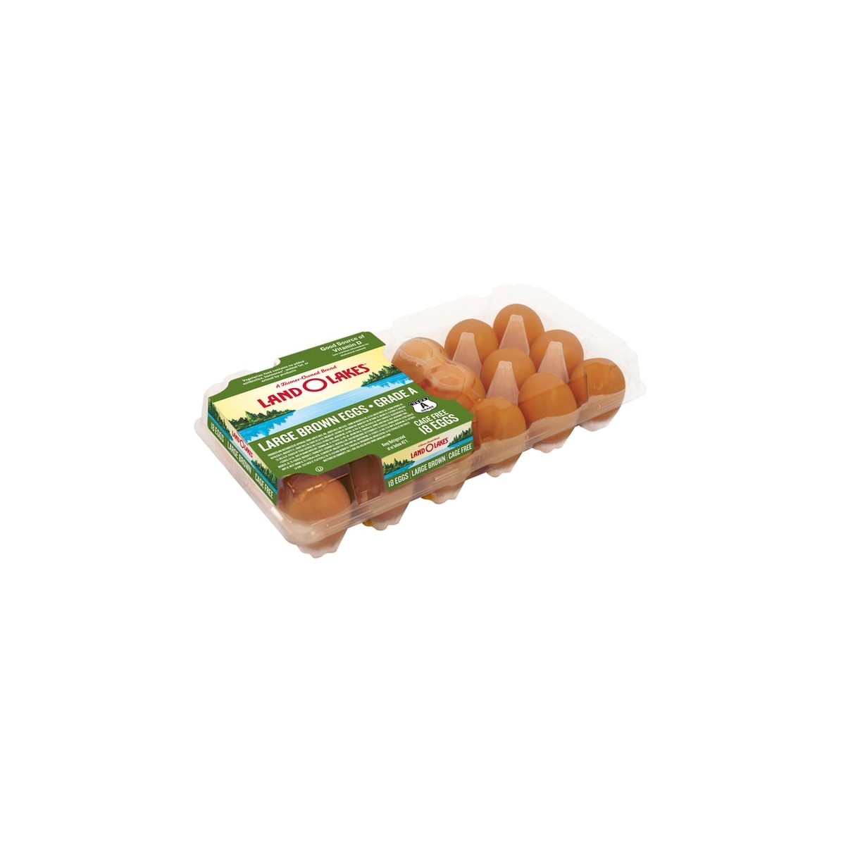 LAND O LAKES LARGE BROWN EGGS 1.5 DOZEN