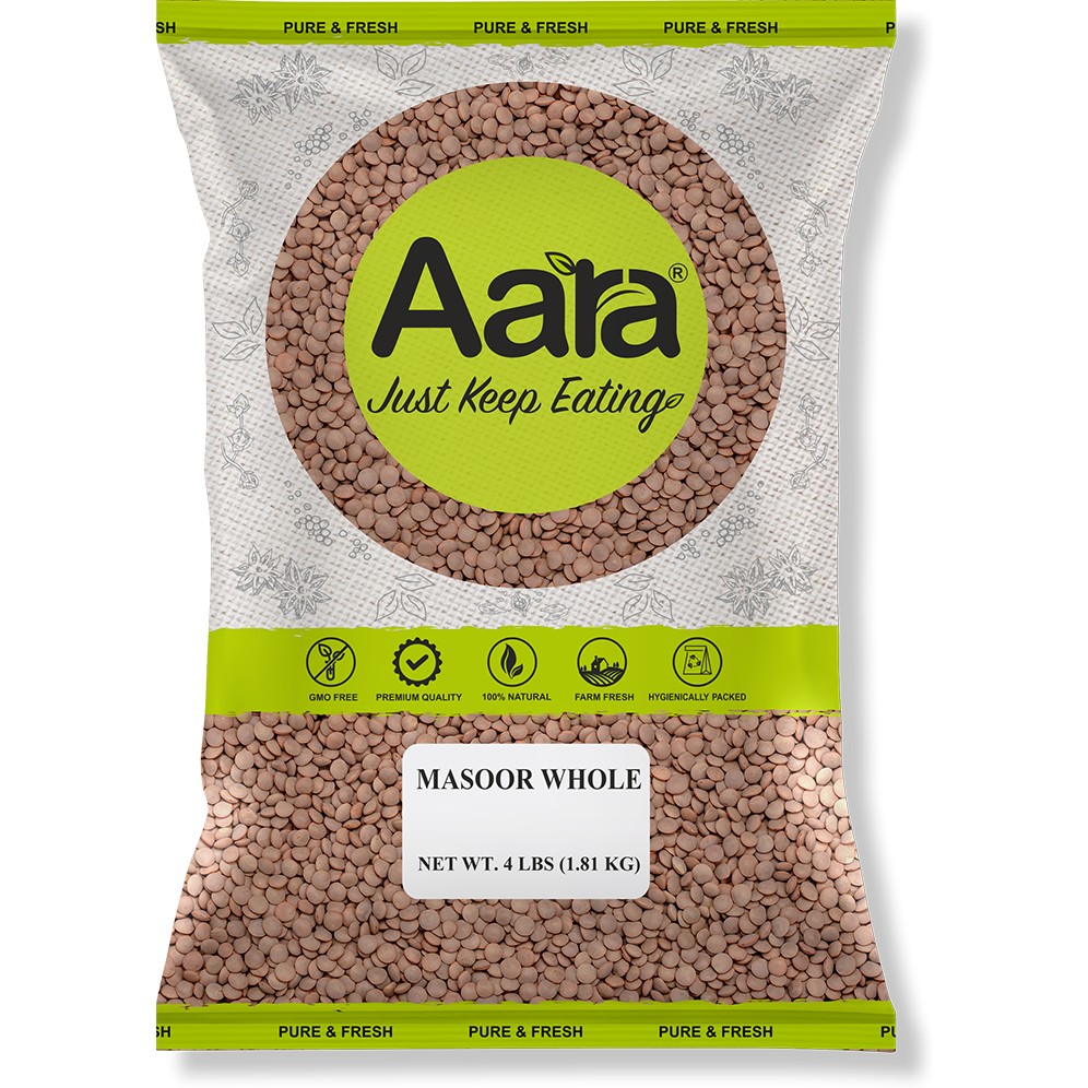Aara Masoor Whole 908 GM