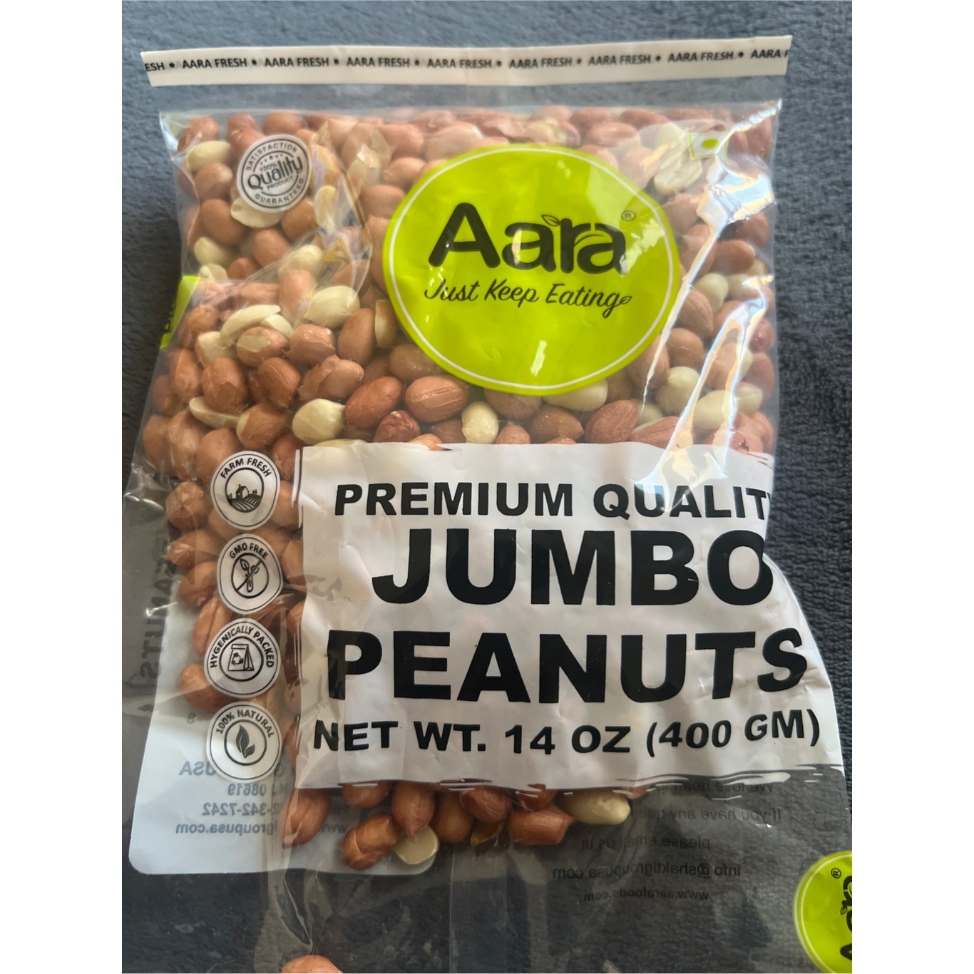 Aara Jumbo Peanuts 56 OZ