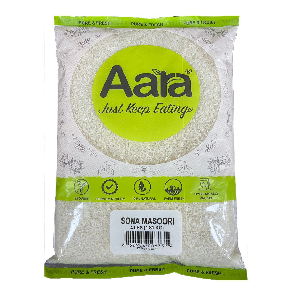 Aara Sona Masoori Rice 4 LBS