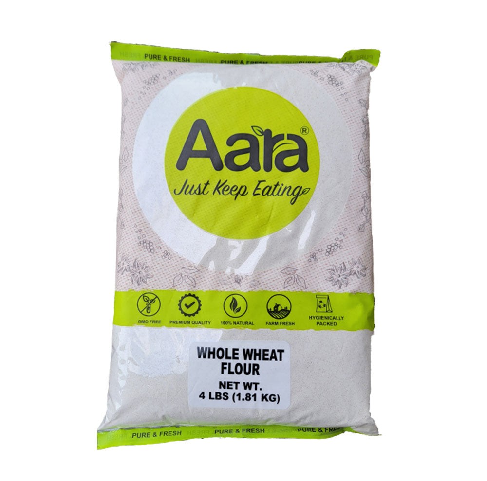 AARA Whole Wheat Atta 4 LBS