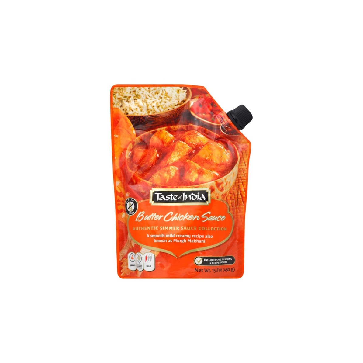 TASTE OF INDIA BUTTER CHICKEN 450 GM