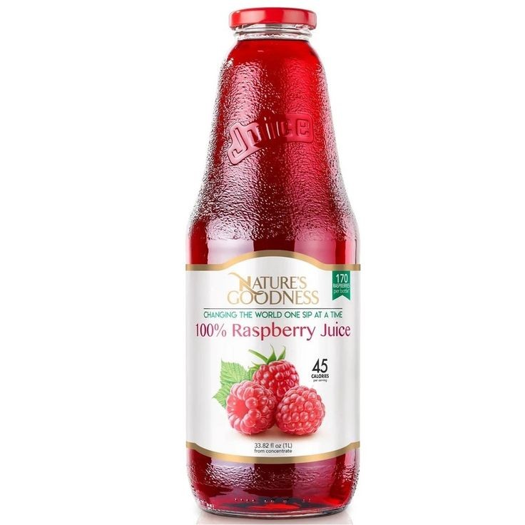 NATURE GOODNESS RASBERRY JUICE 1 LTR