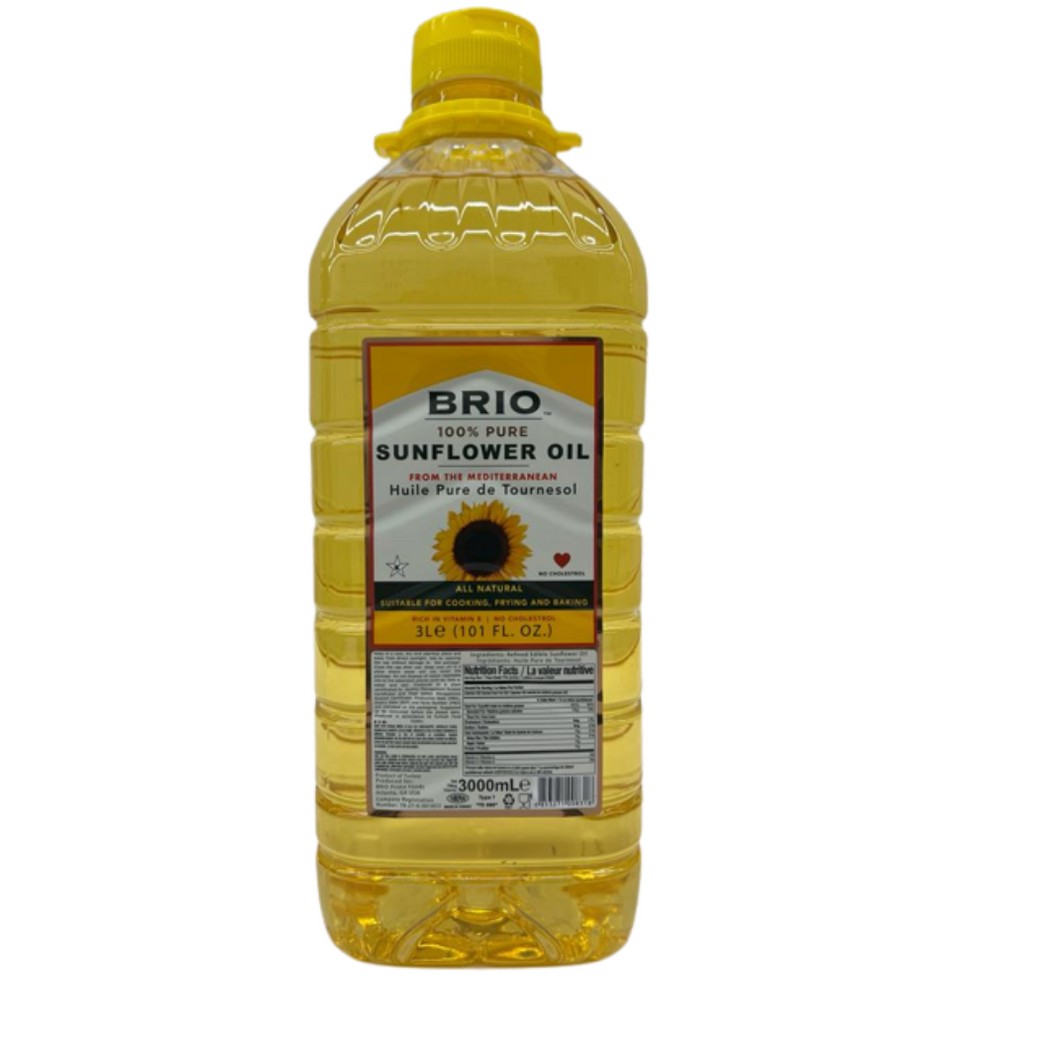 BRIO SUNFLOWER OIL 3 LTR