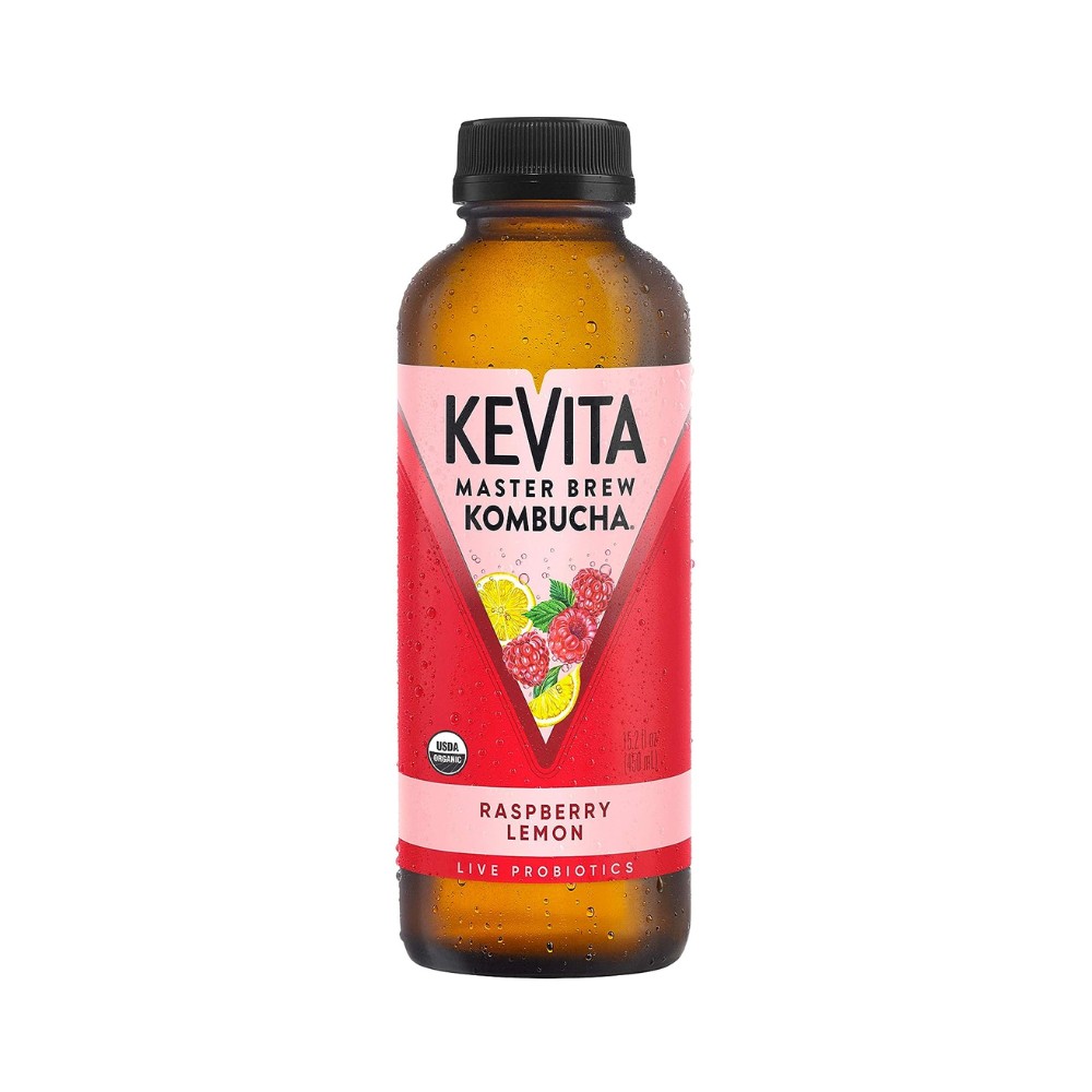 KEVITA  KOMBUCHA RASPBERRY LEMON         15.2 OZ