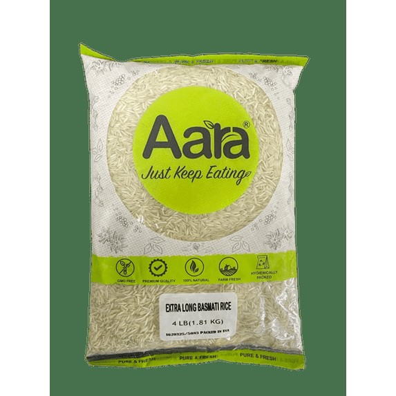 AARA EXTRA LONG BASMATI 4 LBS