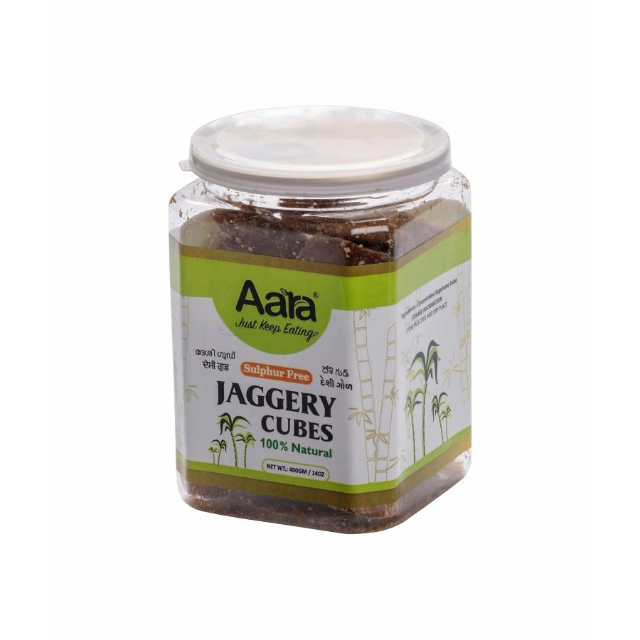 Aara Jaggery Cubes 400 GM