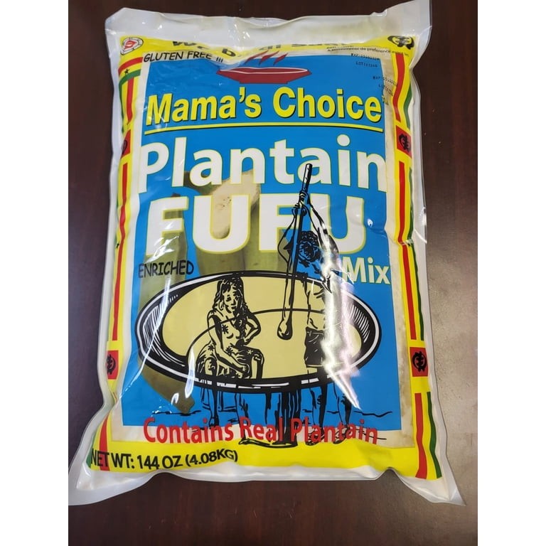 Mama's Choice Plantain Fufu Mix 144 OZ