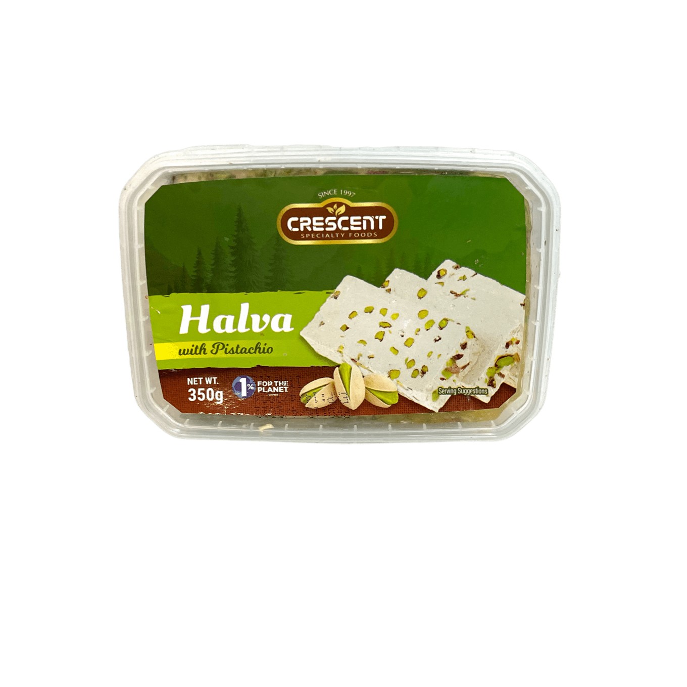 Crescent Halva With Pistachio 350 GM