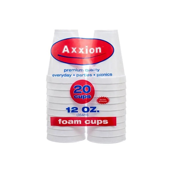 Axxion Foam Cups 20 COUNT