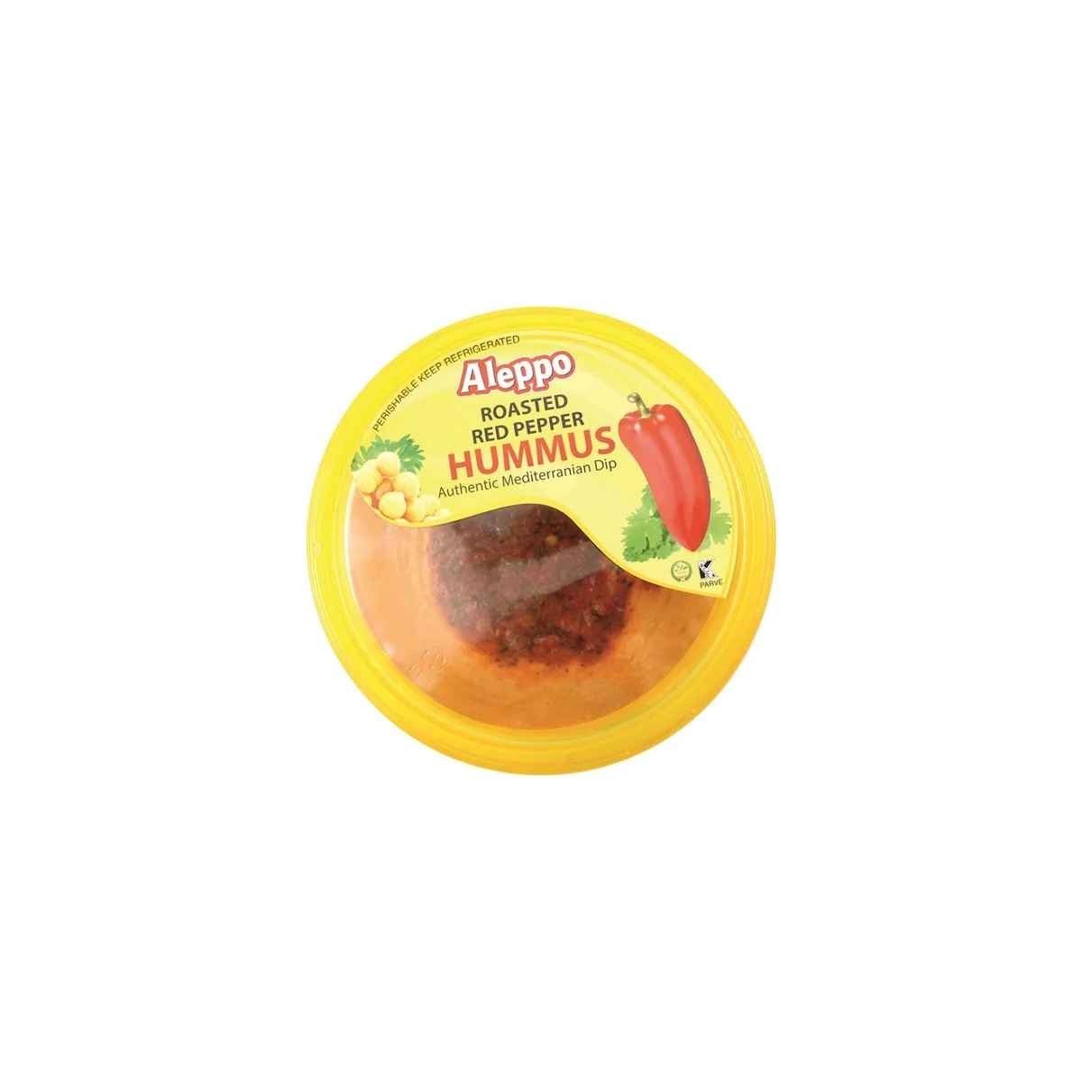 ALEPPO HUMMUS ROASTED RED PEPPER 10 OZ