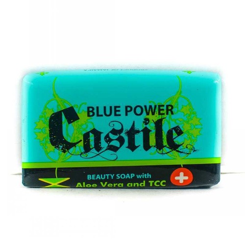 BLUE POWER CASTILE W/ALOE VERA SOAP 4.4 OZ