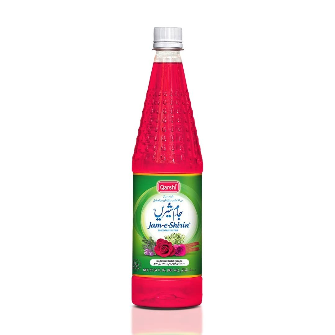 QARSHI JAM E SHIRIN ROSE SYRUP 800 ML
