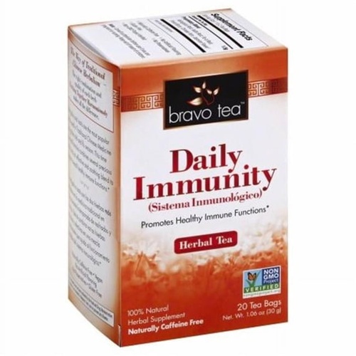 BRAVO TEA DAILY IMMUNITY 20 BAG