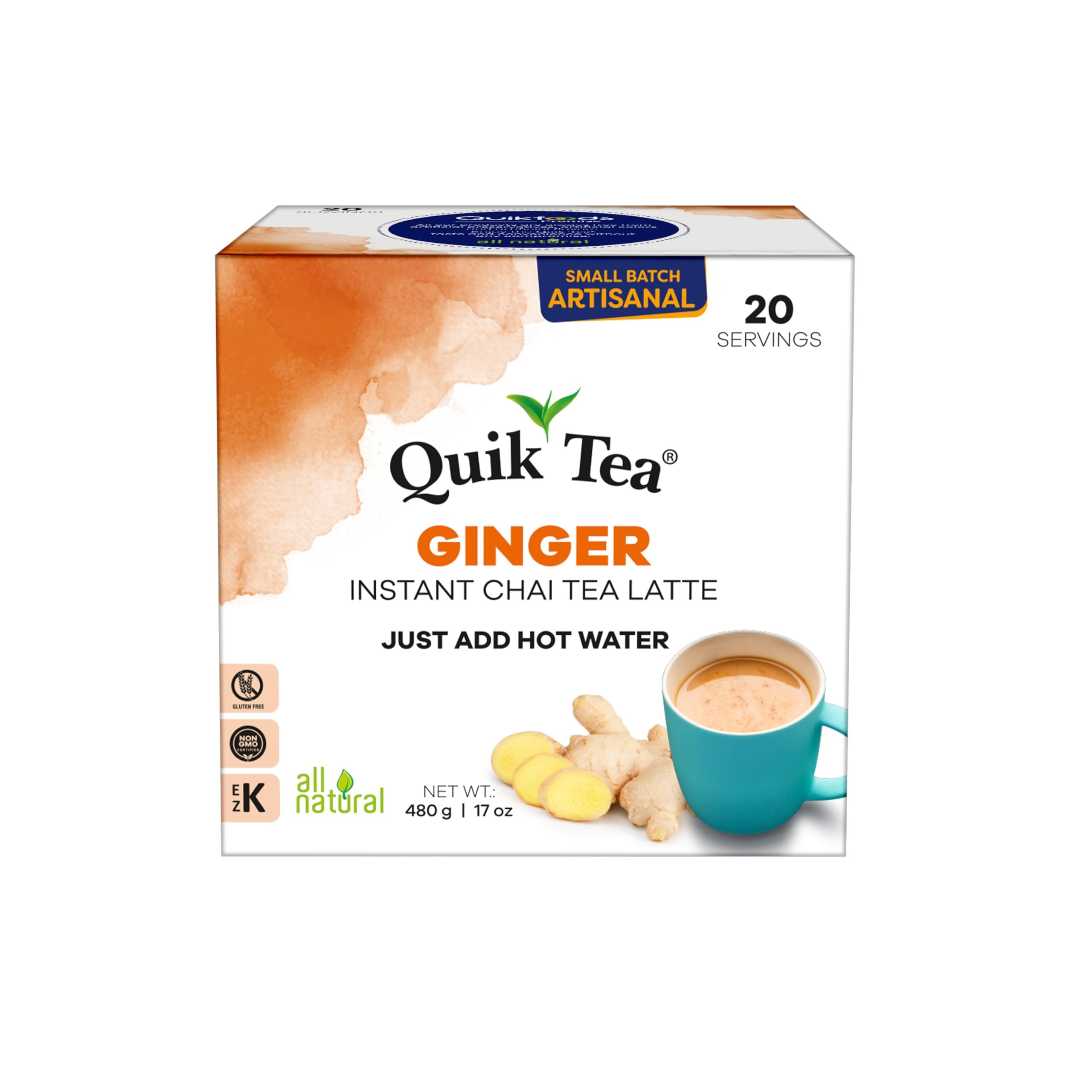 QUIK TEA GINGER CHAI