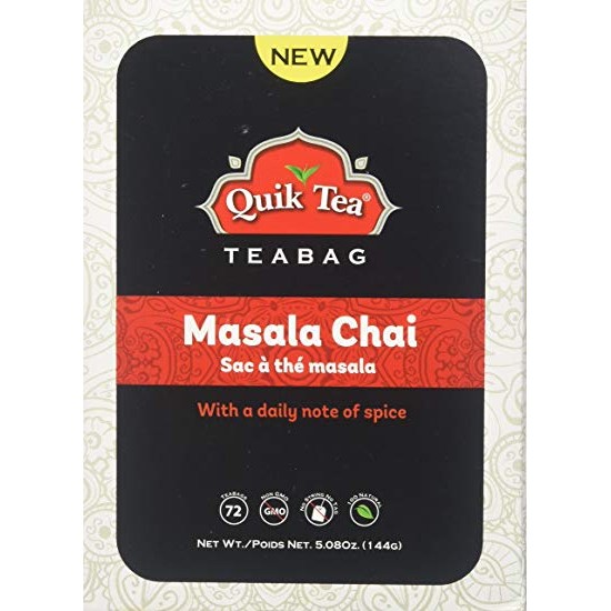 MASALA CHAI QUICK TEA 72 COUNT