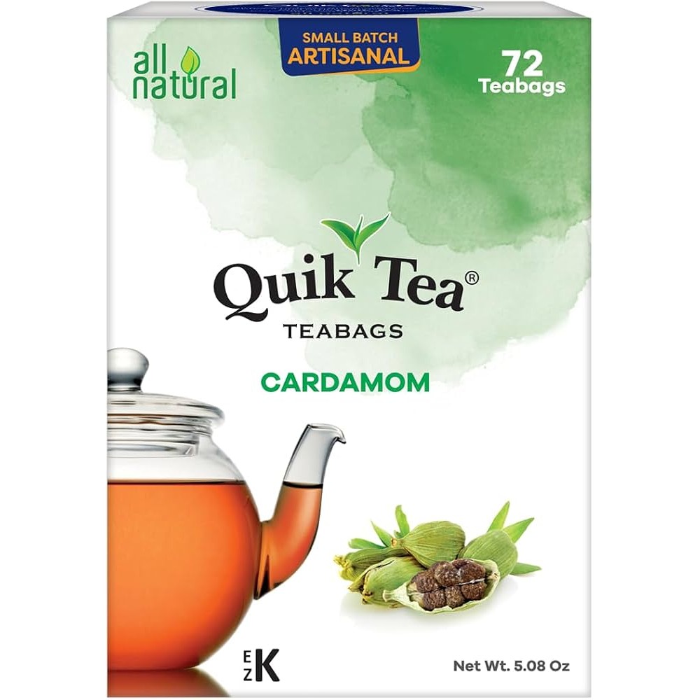 QUICK TEA CARDAMOM 72 BAG