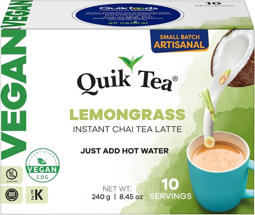 Chai Tea Latte  Unsweetened Lemongrass Chai  100 BAG