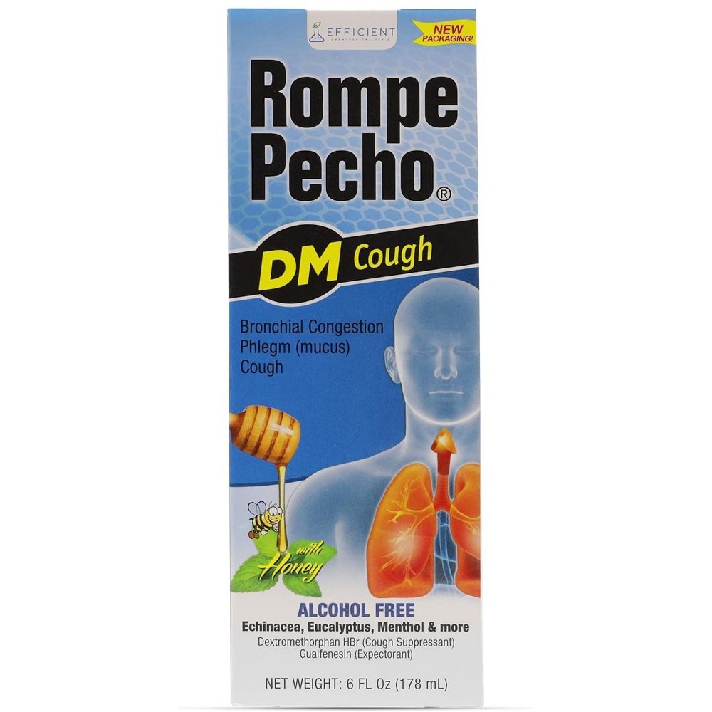 ROMPE PECHO DM COUGH SYRUP 6 FLOZ