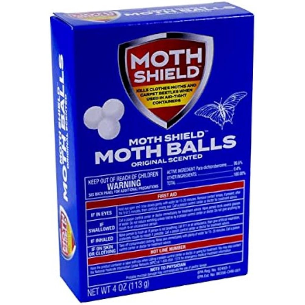 Moth Balls 4 OZ