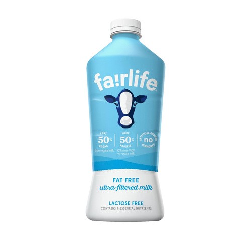 FAIRLIFE FAT FREE MILK 52 OZ