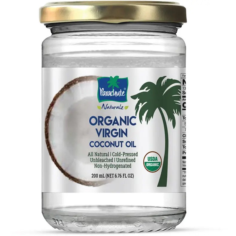 PARACHUTE ORGANIC VIRGIN COCONUT OIL 200 ML