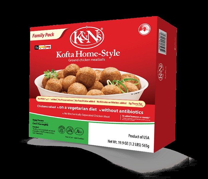 K&N CHICKEN KOFTA HOMESTYLE FAMILY PACK 19.9 OZ