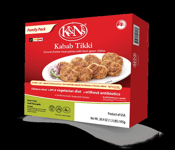 K&Ns Kabab Tikki 595 GM