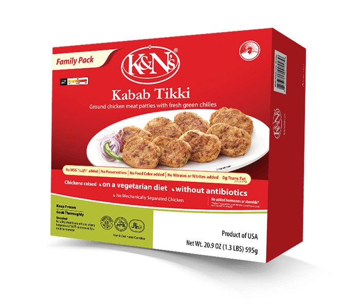 K&Ns Kabab Tikki 595 GM