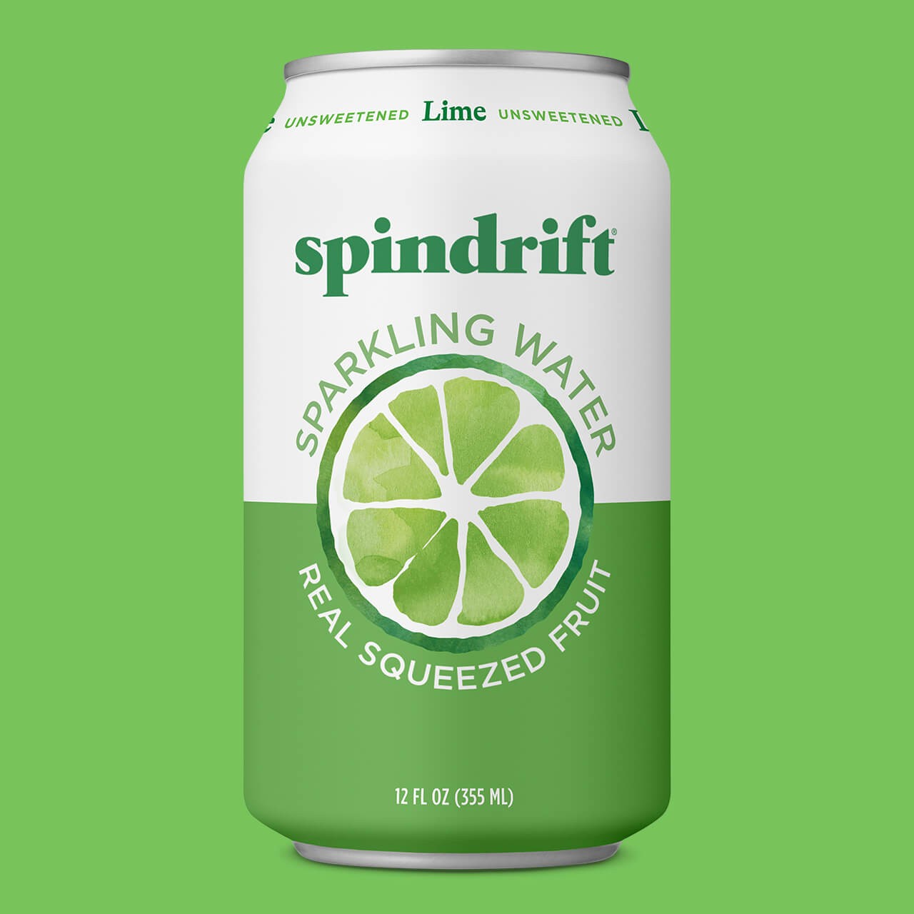 SPINDRIFT SPARKLING LIME 12 OZ