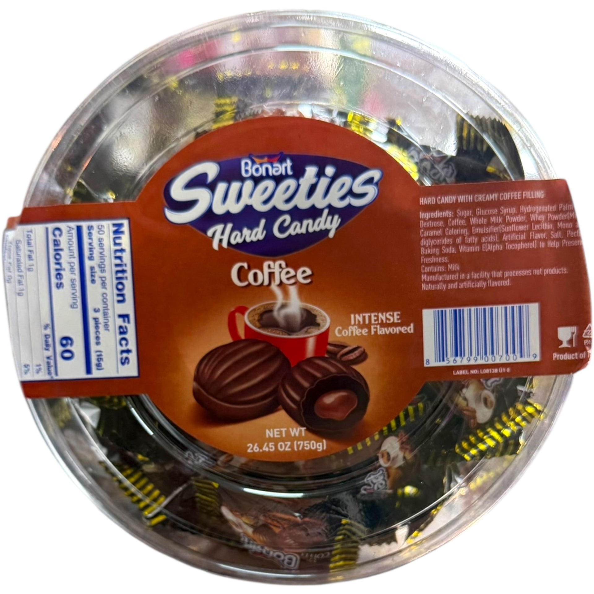 BONART COFFEE CANDIES 750 GM