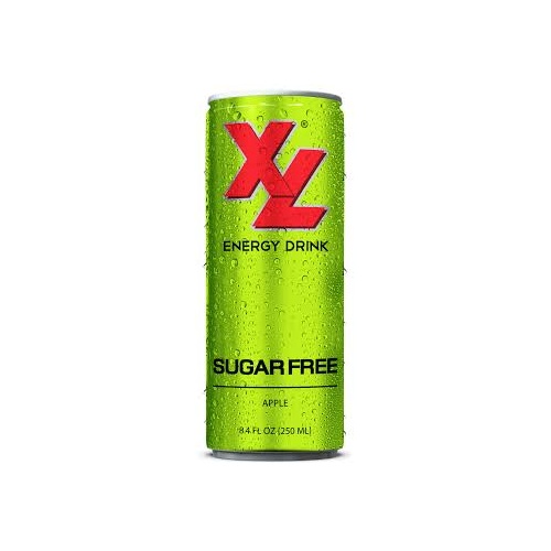 XL Energy Drink Suger Free Apple 8.4 FLOZ