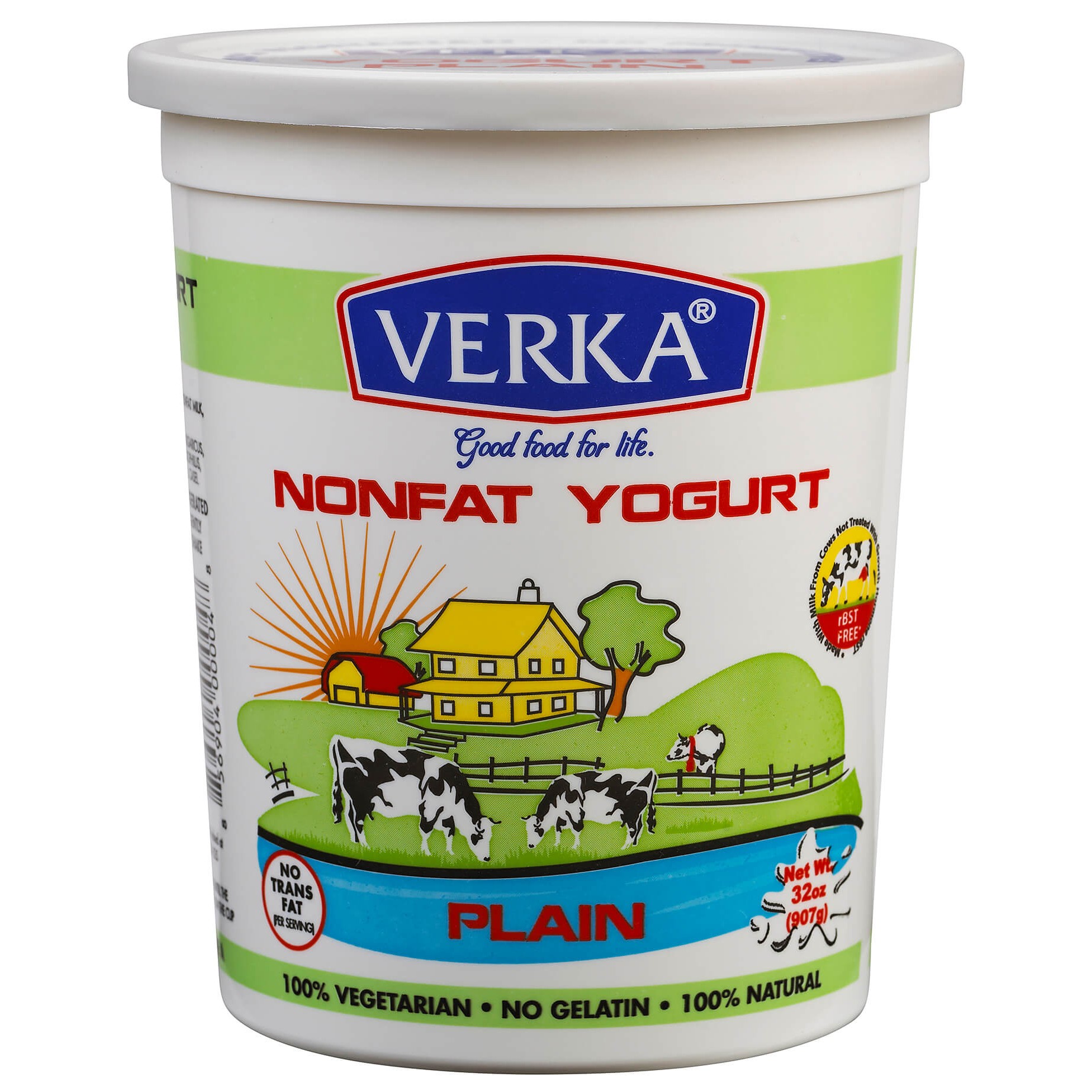Verka Nonfat Yogurt 2 LBS