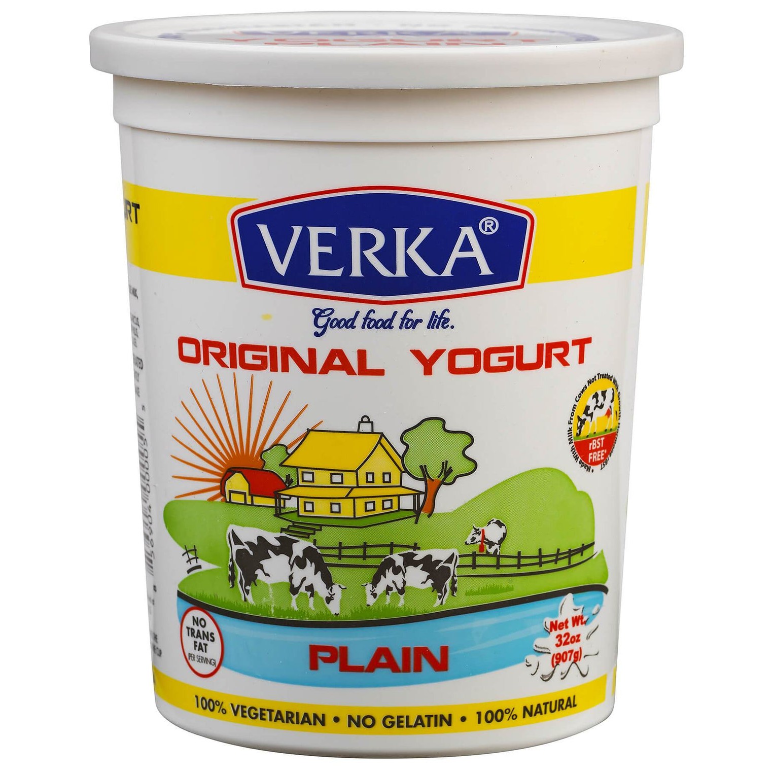 Verka Plain Yogurt 2 LBS