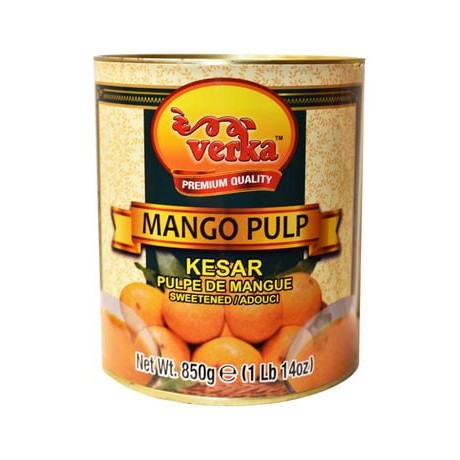Verka Kesar Mango Pulp 850 GM
