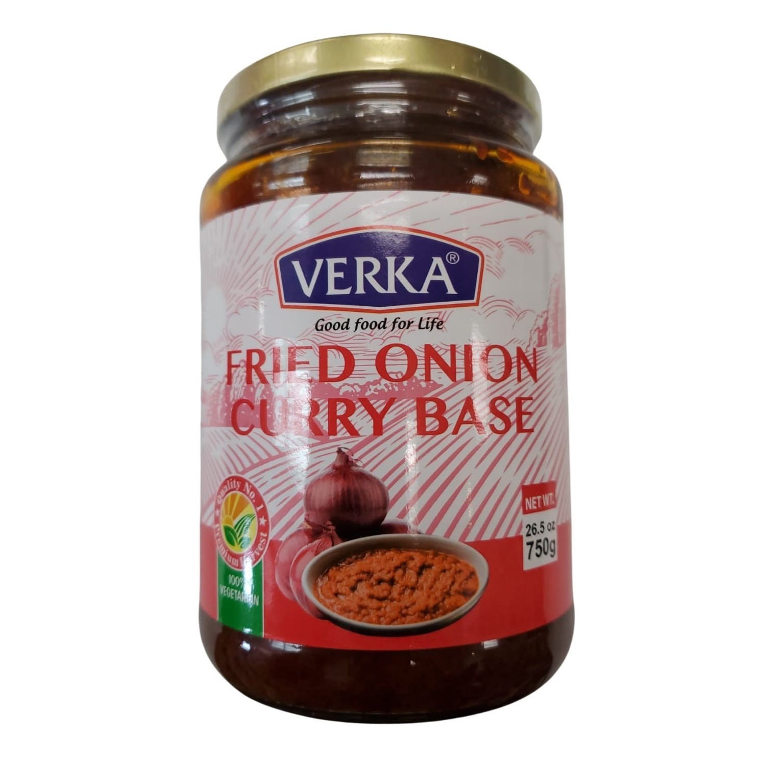 VERKA FRIED ONION CURRY BASE 750 GM