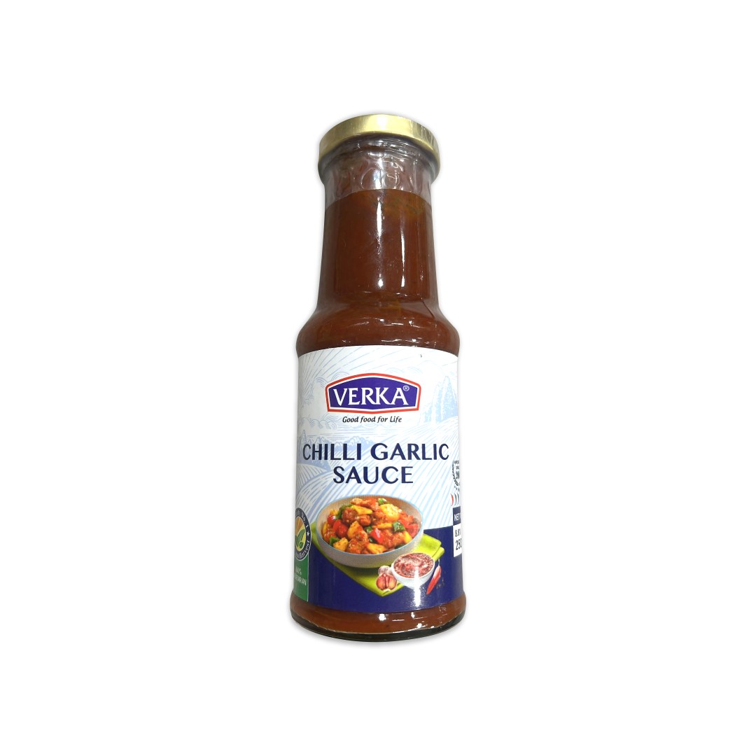 VERKA CHILLI GARLIC SAUCE 250 GM