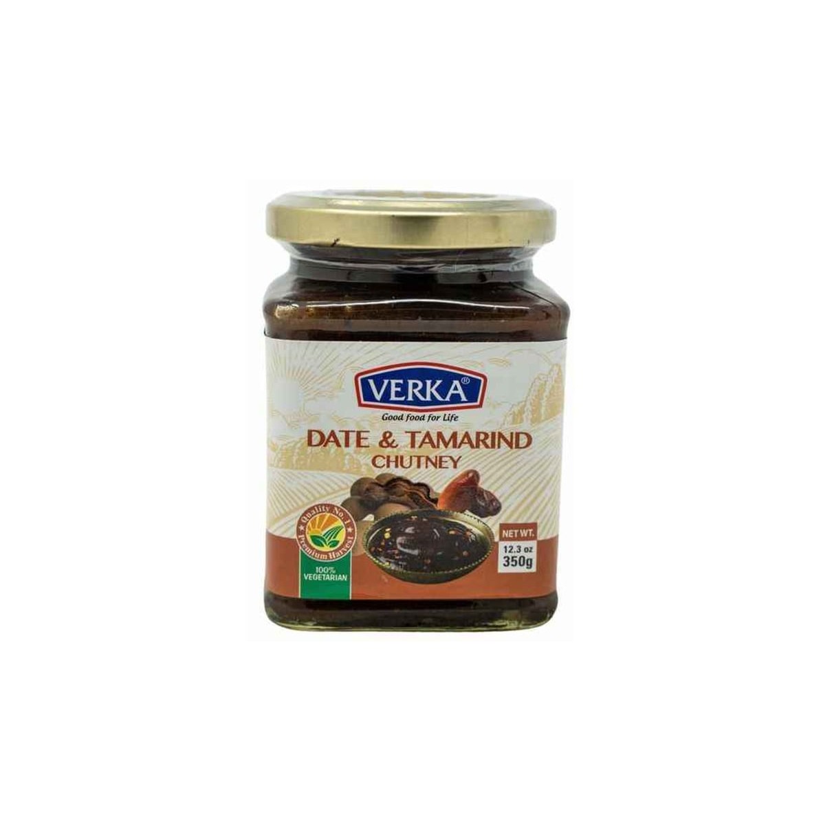VERKA DATE TAMARIND CHUTNEY ORGANIC 350 GM
