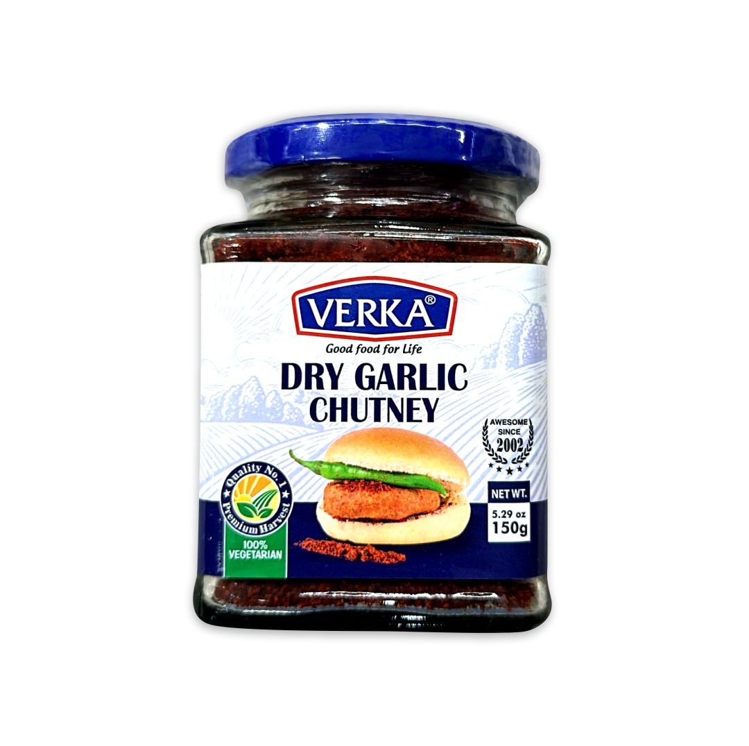 VERKA DRY GARLIC CHUT 150 GM