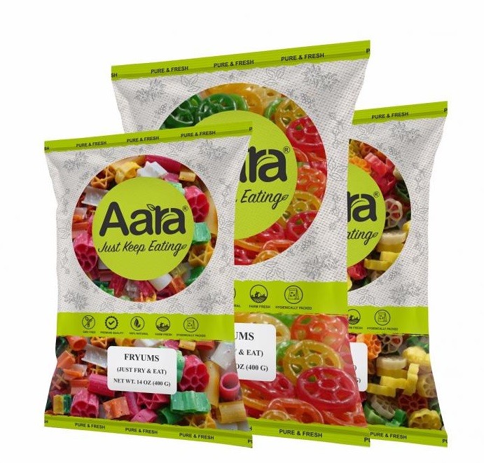 AARA FRYUMS BHINDI CUT 400 GM