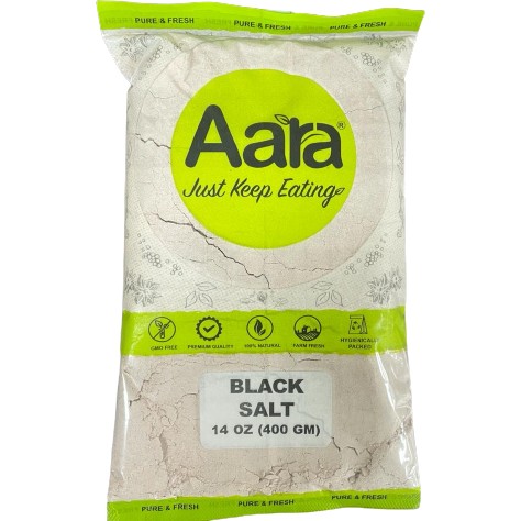 Aara Black Salt 400 GM