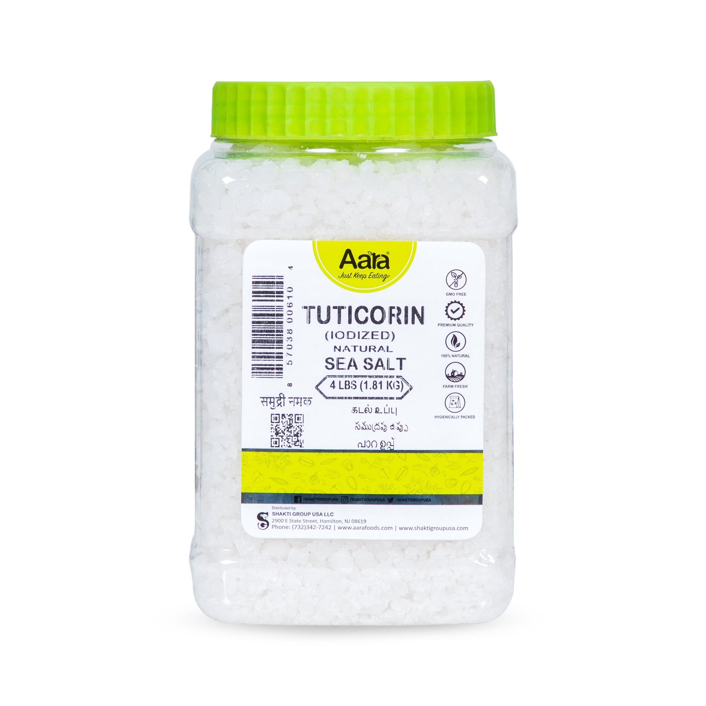 Aara Sea Salt Coarse 4 LBS