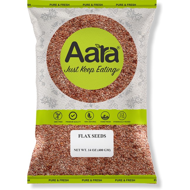 Aara Flax Seeds Alsi 400 GM
