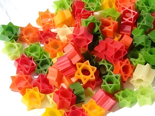 Aara Fryums Star Color 400 GM
