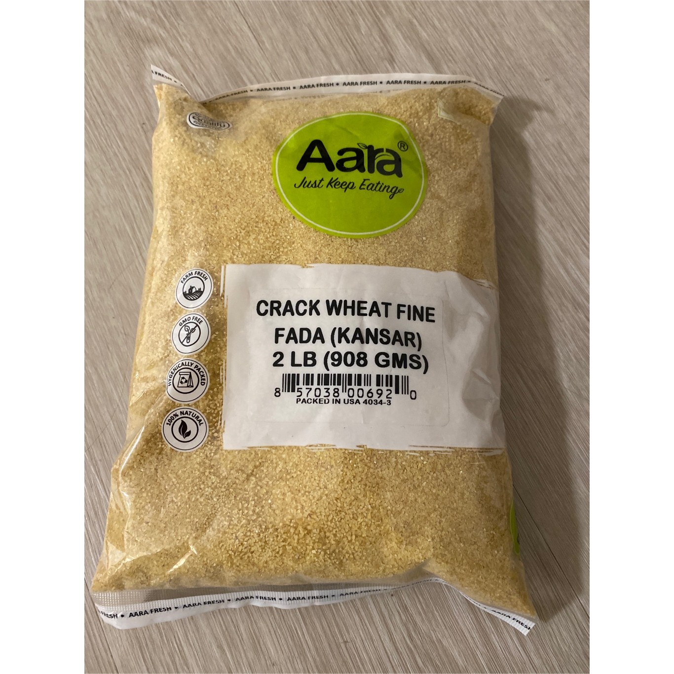 AARA CRACKED WHEAT 2 LBS